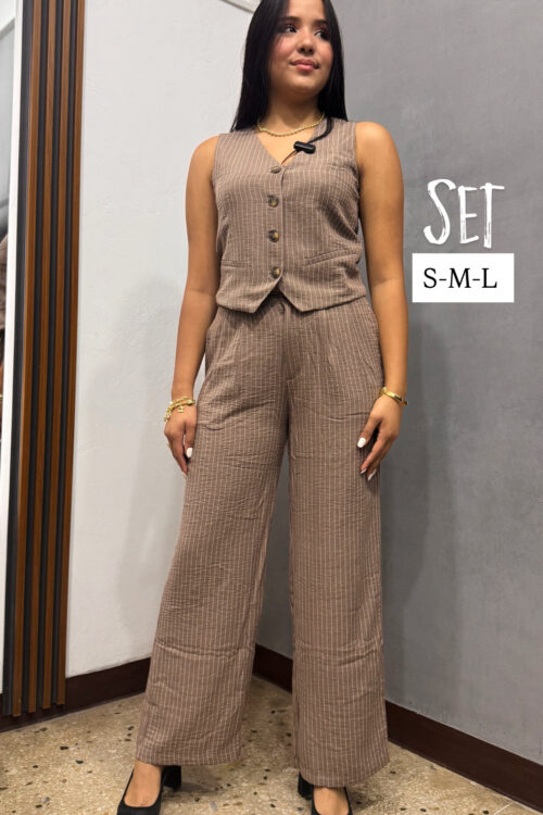 Set chaleco y pantalon de vestir