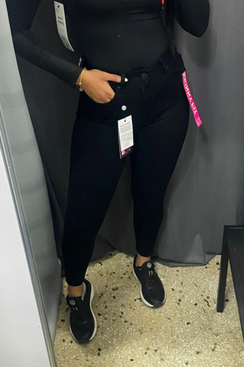 JEAN KALUA NEGRO SKINNY