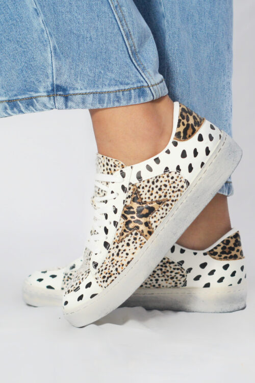Zapatos Bambi y Leopardo