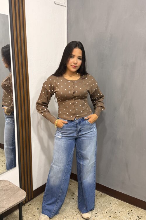 Suéter polka dots