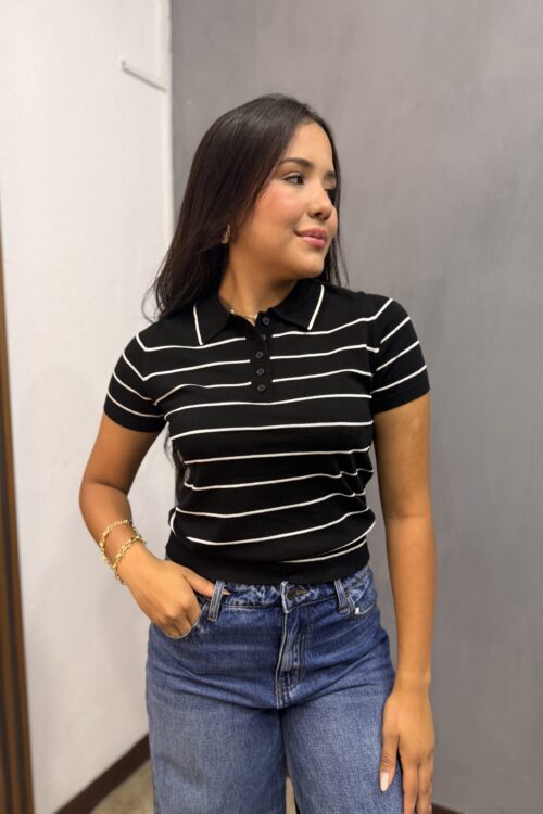 T-shirt tipo chemisse
