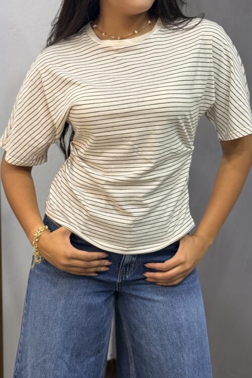 Blusa de líneas
